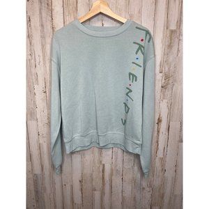Friends small teal sweatshirt